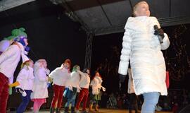 Palanga įžiebė Kalėdų eglę