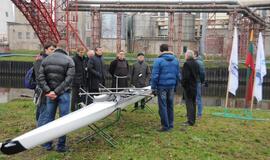 Klaipėdos irklavimo basėje - krikštynos