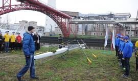 Klaipėdos irklavimo basėje - krikštynos