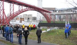 Klaipėdos irklavimo basėje - krikštynos