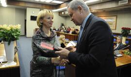 Dainų šventės dalyvių apdovanojimai