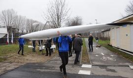 Klaipėdos irklavimo basėje - krikštynos