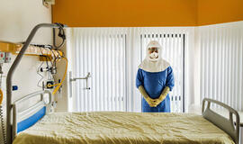 Briuselyje į ligoninę paguldytas vyras, kuriam įtariamas Ebolos virusas