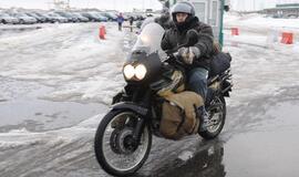 Žieminės padangos motociklams: misija neįmanoma