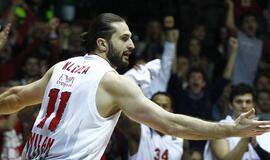 Linas Kleiza Eurolygoje pataikė aštuonis tritaškius