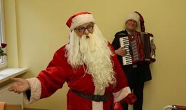 Nuotaiką skaidrino netikėtas Kalėdų Senelio vizitas