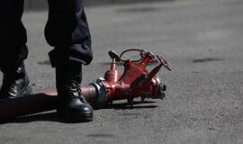 Per Kalėdas Šilutėje užsidegė namas