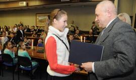 Gabiausių mokinių apdovanojimai