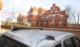 Audra Klaipėdoje: virto medžiai, apgadintos mašinos