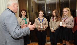 Klaipėdos rotušėje įsižiebė Betliejaus taikos ugnis