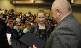 Gabiausių mokinių apdovanojimai