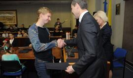 Gabiausių mokinių apdovanojimai