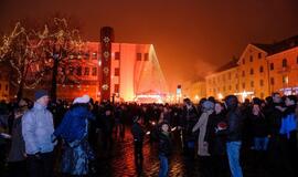 Naujųjų metų sutikimas Teatro aikštėje