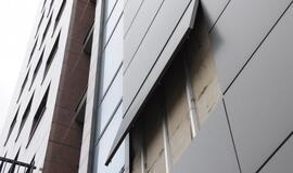 Audros padariniai Klaipėdoje