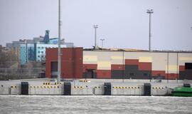 Audros padariniai Klaipėdoje