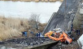 Kaliningrade sugriuvo tiltas, žuvo 4 žmonės