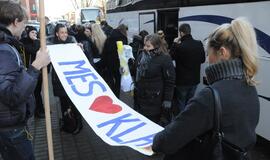 Klaipėdos atstovų projekte "Supermiestas" išlydėtuvės