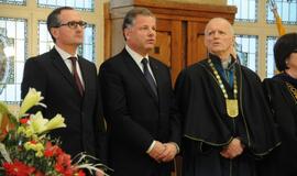 Inauguruotas Klaipėdos universiteto rektorius