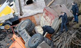 Kaliningrade sugriuvo tiltas, žuvo 4 žmonės