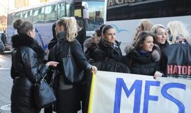 Klaipėdos atstovų projekte "Supermiestas" išlydėtuvės