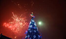 Naujųjų metų sutikimas Teatro aikštėje