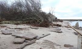 Paplūdimiai po uragano. Meras įvertina nuostolius