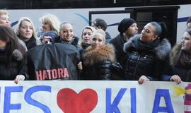 Klaipėdos atstovų projekte "Supermiestas" išlydėtuvės