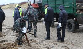 Lietus neatbaidė paplūdimius tvarkiusių savanorių