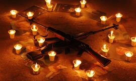 Pilietinis karas Sirijoje 2014-aisiais nusinešė daugiau kaip 76 000 gyvybių