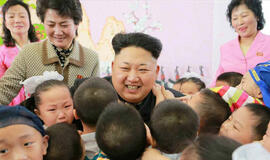 Šiaurės Korėjos diktatorius kalbėsis su Pietų Korėjos prezidente, jei bus gera nuotaika