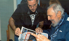 Kubos žiniasklaida išplatino naujas Fidelis Kastro nuotraukas