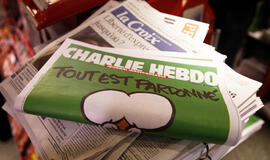 Naujas "Charlie Hebdo" numeris kol kas nepasirodys