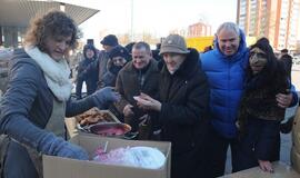 Užgavėnių šventė Naujajame turguje