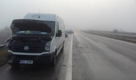 Ant Minijos tilto čekas sukėlė avariją