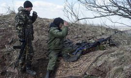 JAV neketina siųsti į Ukrainą jūrų pėstininkų