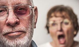 Kai mėlynė paaky - nuo žmonos