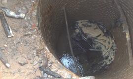 Šilutės plente kelyje atsivėrė smegduobė