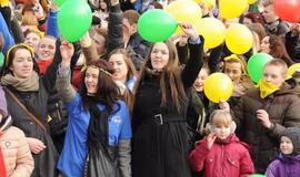 Kovo 11-ajai paminėti - masinis šokis