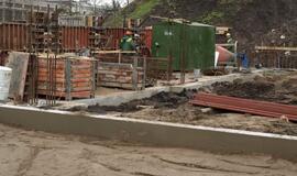 Klaipėdos piliavietėje jau atlikta trečdalis statybos darbų