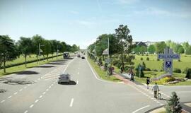 Įvažiavimas į Palangą taps erdvesnis