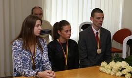 "Fortūnos" pagerbimas pas merą