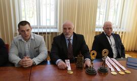 Sunkiaatlečių pagerbimas pas merą