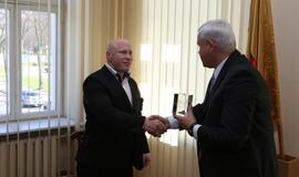 Sunkiaatlečių pagerbimas pas merą