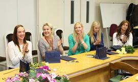 "Fortūnos" pagerbimas pas merą