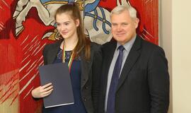 "Fortūnos" pagerbimas pas merą