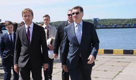 Premjeras: "Džiaugiuosi tokiais ambicingais Klaipėdos uosto plėtros planais"