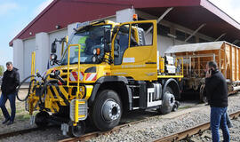 Klaipėdoje - unikalus lokomobilis