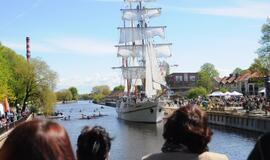 Ant "Meridiano" stiebų vėl suplazdėjo burės