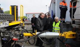 Klaipėdoje - unikalus lokomobilis