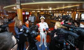 Laivas "Aida Cara" Klaipėdoje